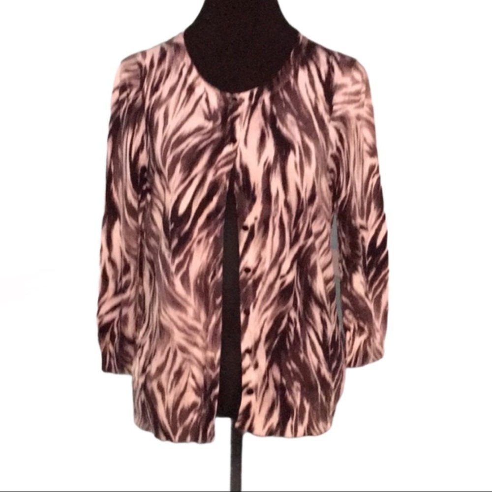 ❤️NWOT❤️TALBOTS CHARMING CARDIGAN ~ FEATHE…